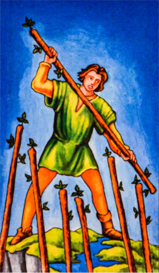 Seven of Wands